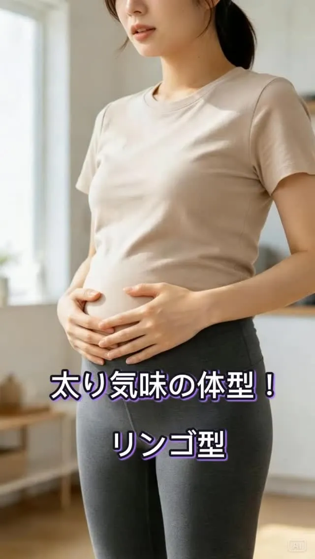 肥満体型の中でも、お腹だけがぽっこり出る「リンゴ型」は内臓脂...