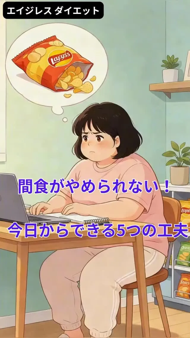 間食がやめられない！ 今日からできる5つの工夫