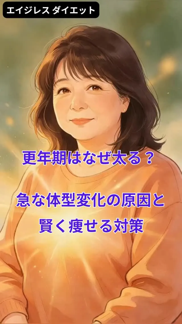 更年期はなぜ太る？ 急な体型変化の原因と賢く痩せる対策