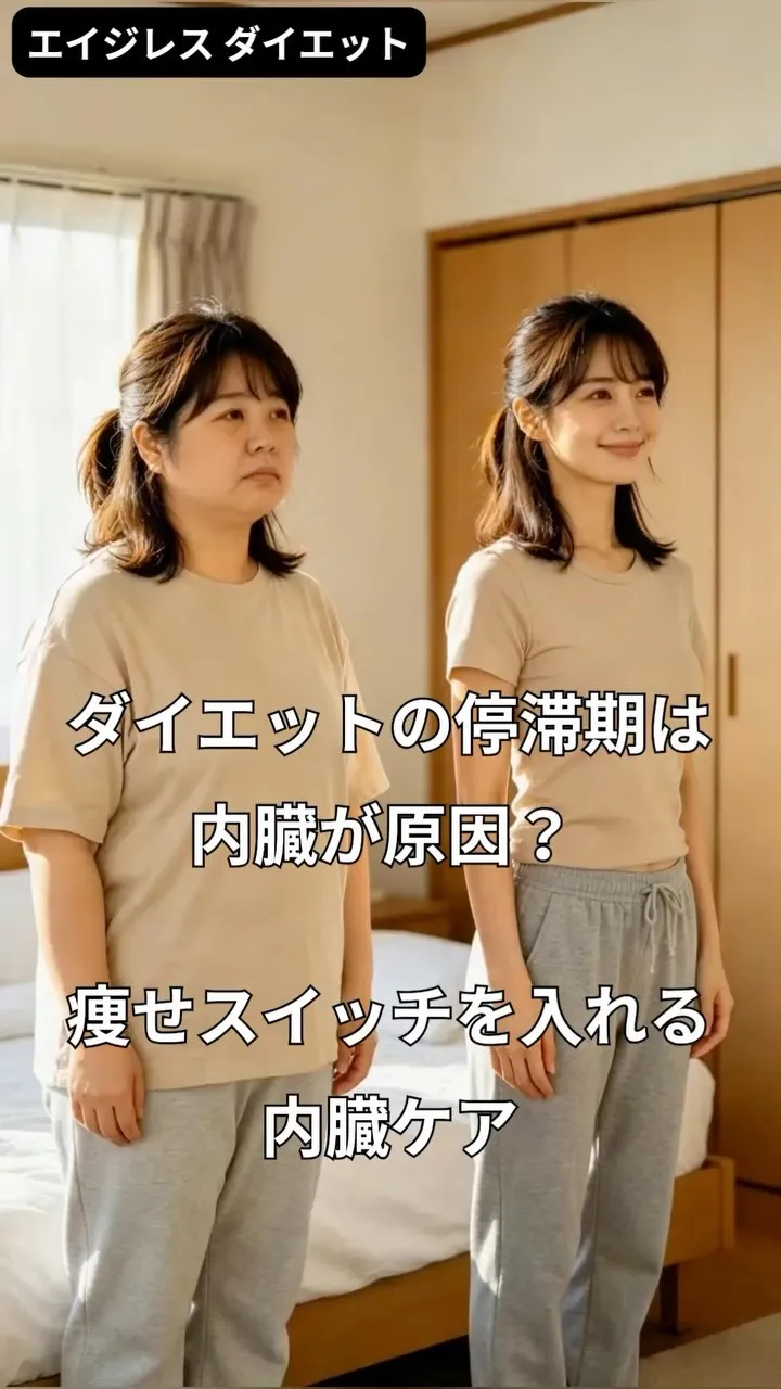 ダイエットの停滞期は内臓が原因？ 痩せスイッチを入れる内臓ケ...