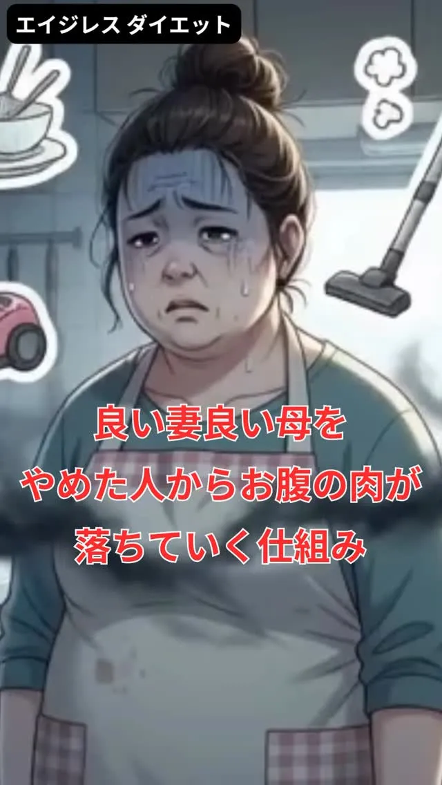 良い妻良い母をやめた人からお腹の肉が落ちていく仕組み